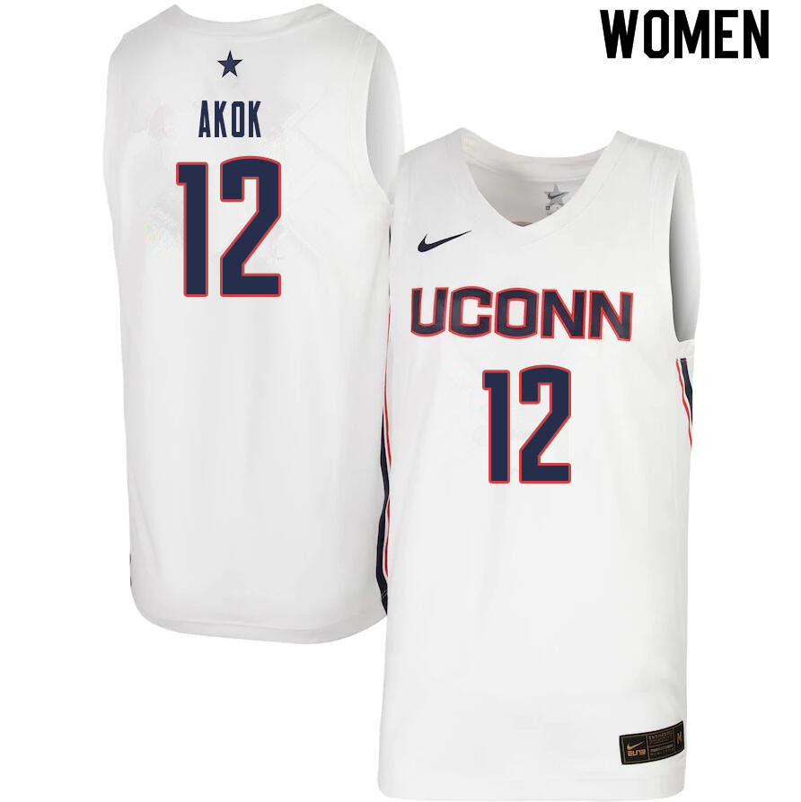 Women #12 Tyler Polley Uconn Huskies College Basketball Jerseys Sale-White - Click Image to Close